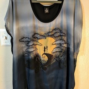Torrid Nightmare Before Christmas Fangirl Top